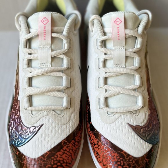 Nike Alpha Huarache Elite 4 Low NRG Phoenix Open Cleats FB9121-160 Size 7 Men's - Picture 4 of 9